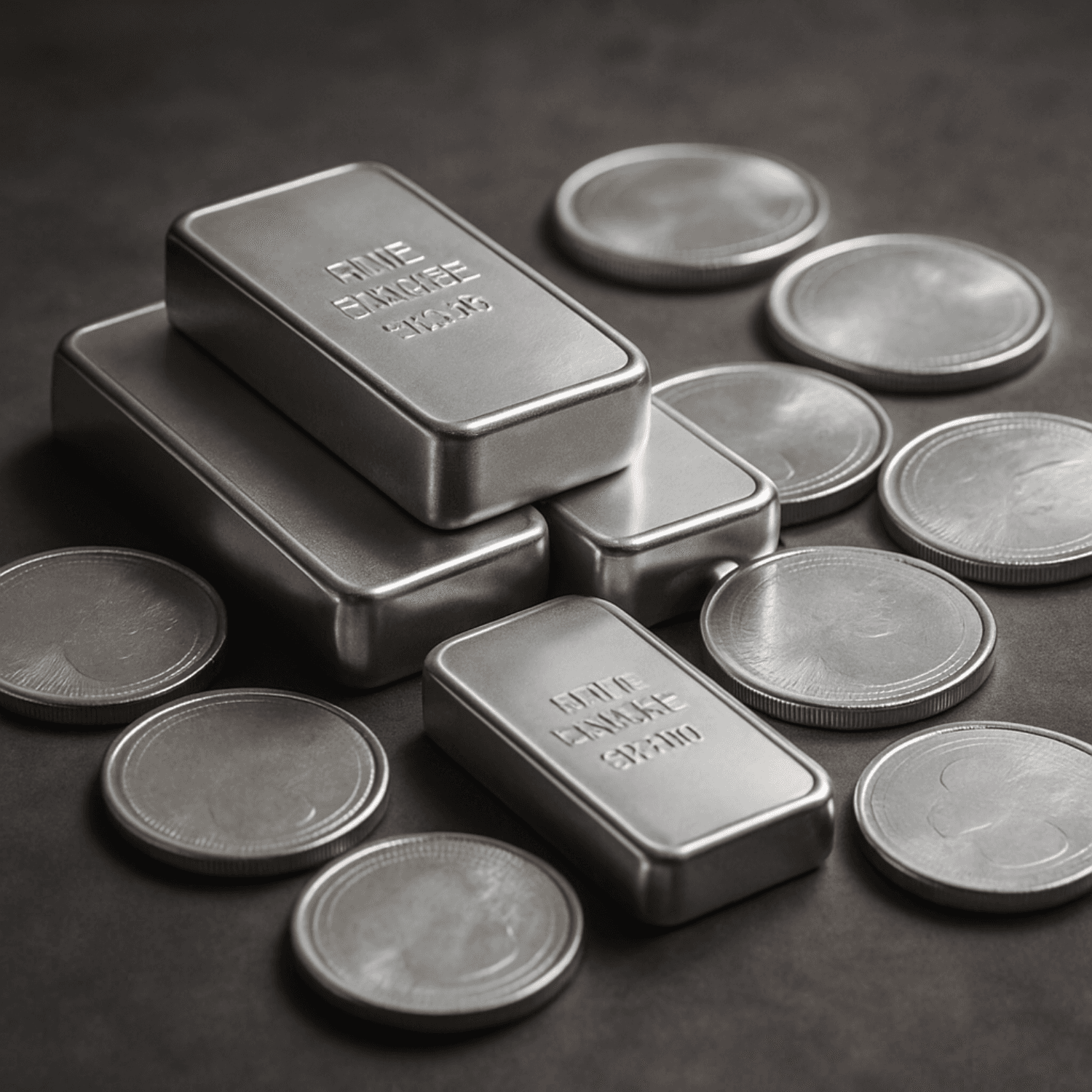 Pure Silver Coins & Bars - Coins and Bars