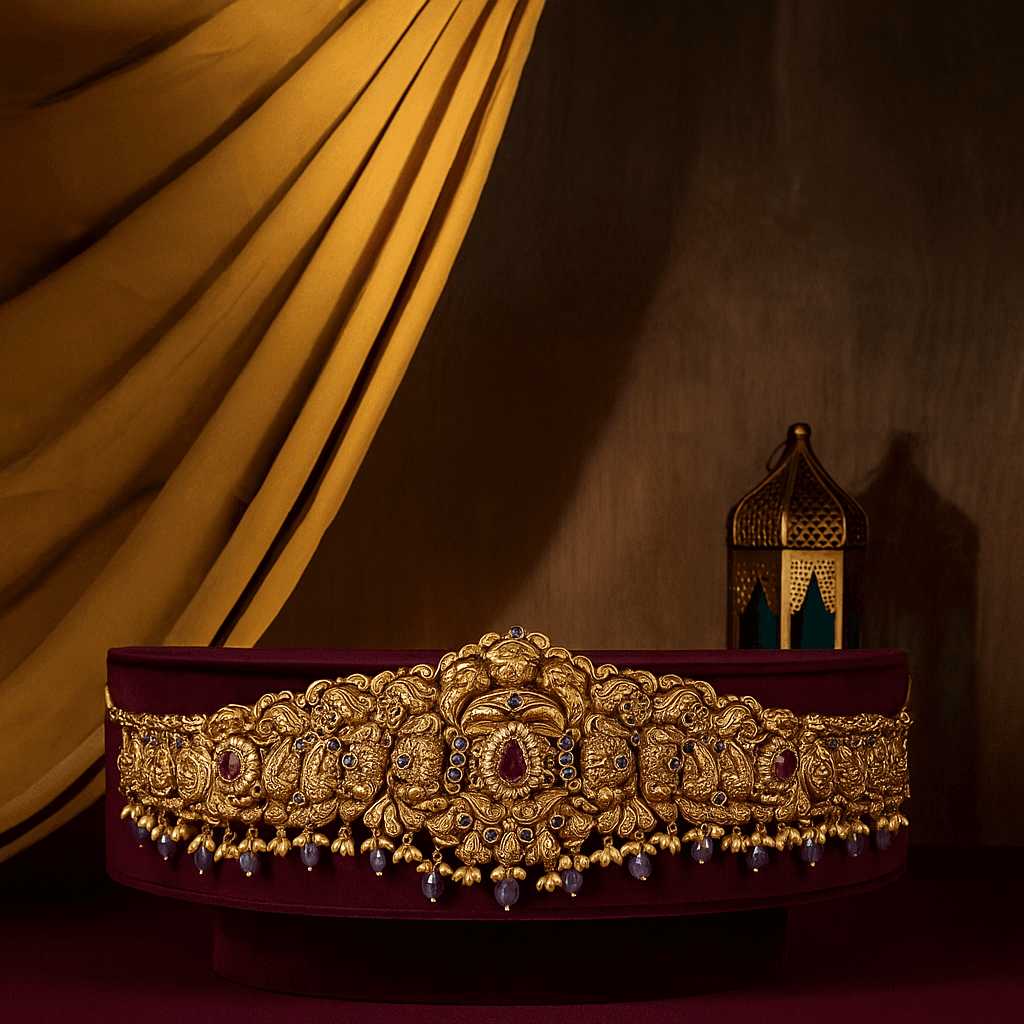 Adjustable Gold Waist Belts - Gold