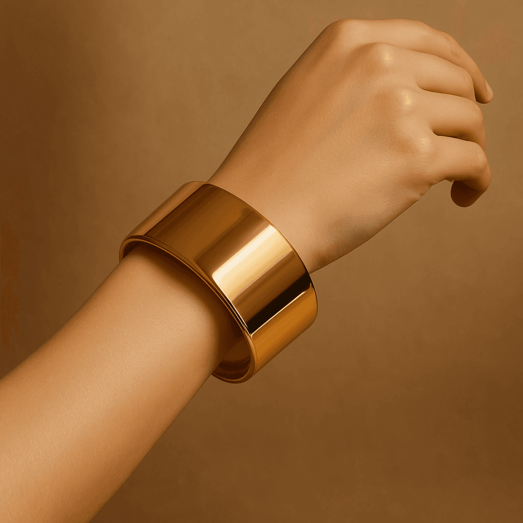 Bold Cuff Bracelets - Gold