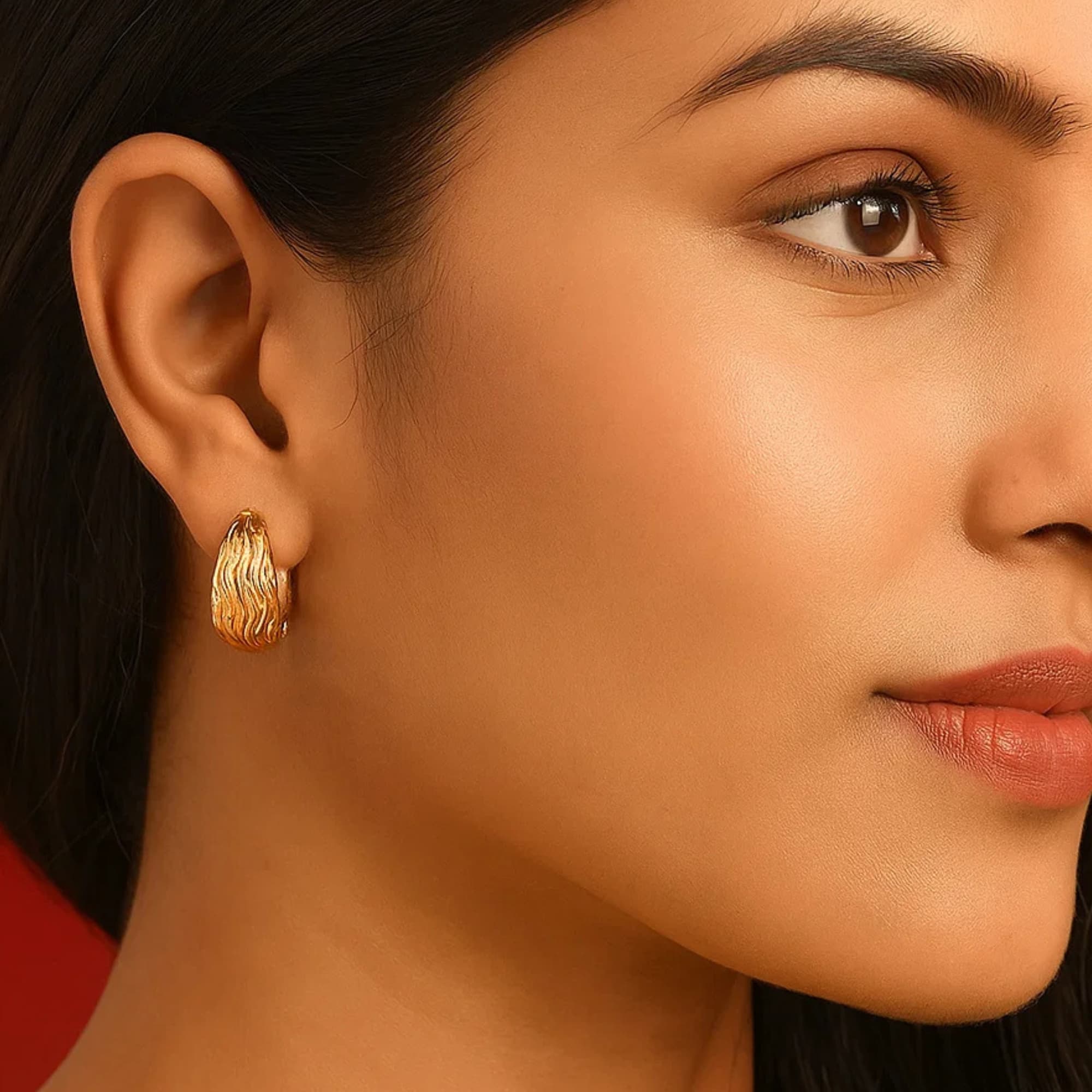 Bold Gold Hoops - Gold