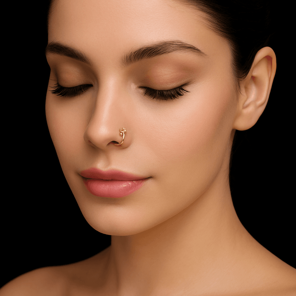 Clip-On Nose Pins - Gold