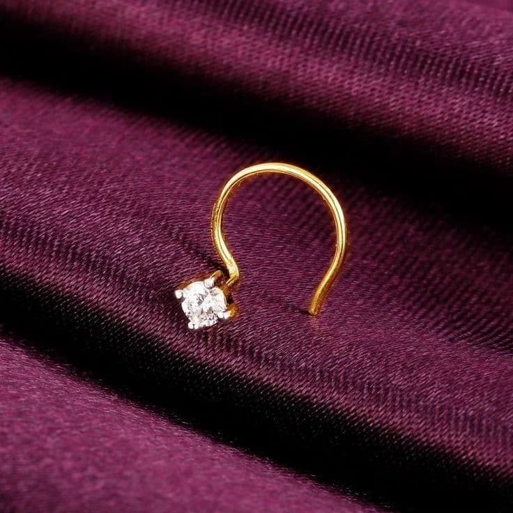 Diamond Nose Pins - Gold