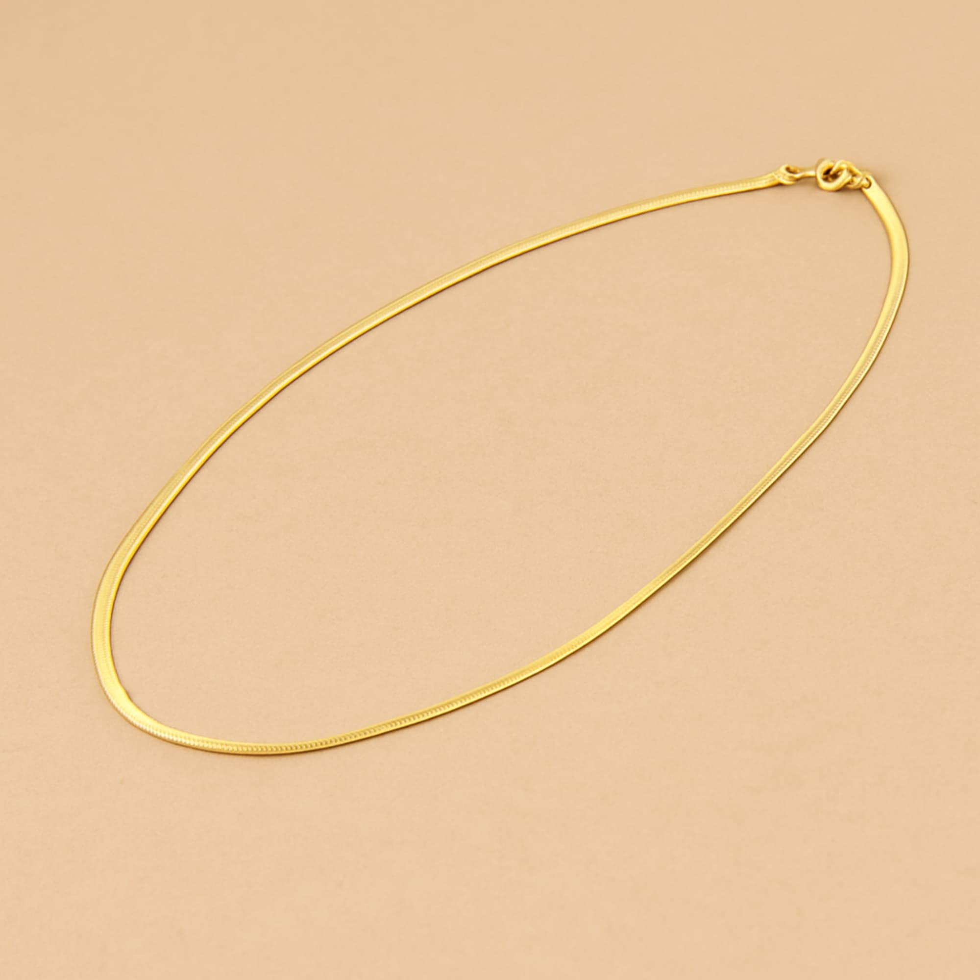Durable Solid Chains - Gold