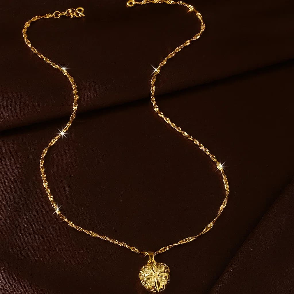 Openable Keepsake Pendants - Gold