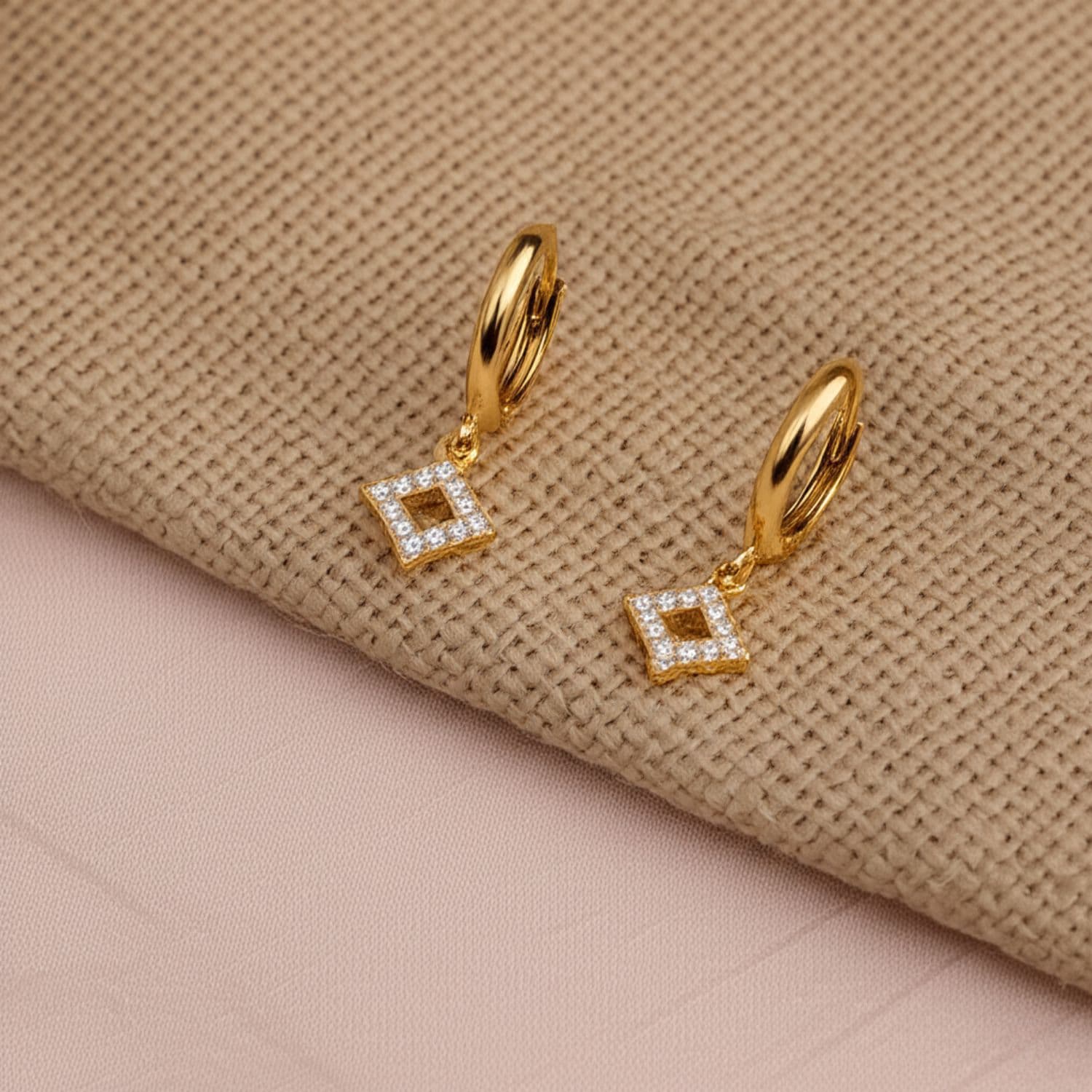 Petite Huggie Hoops - Gold