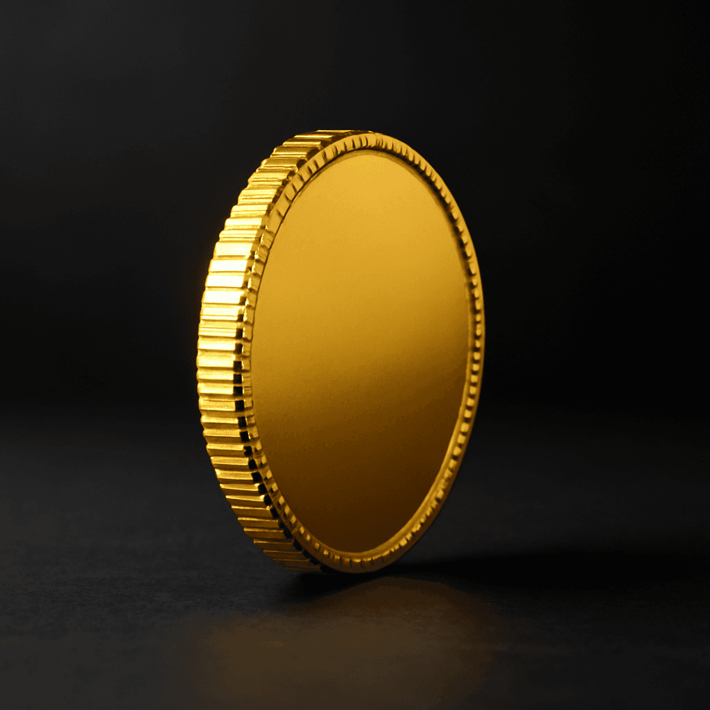 Plain Coin - Gold
