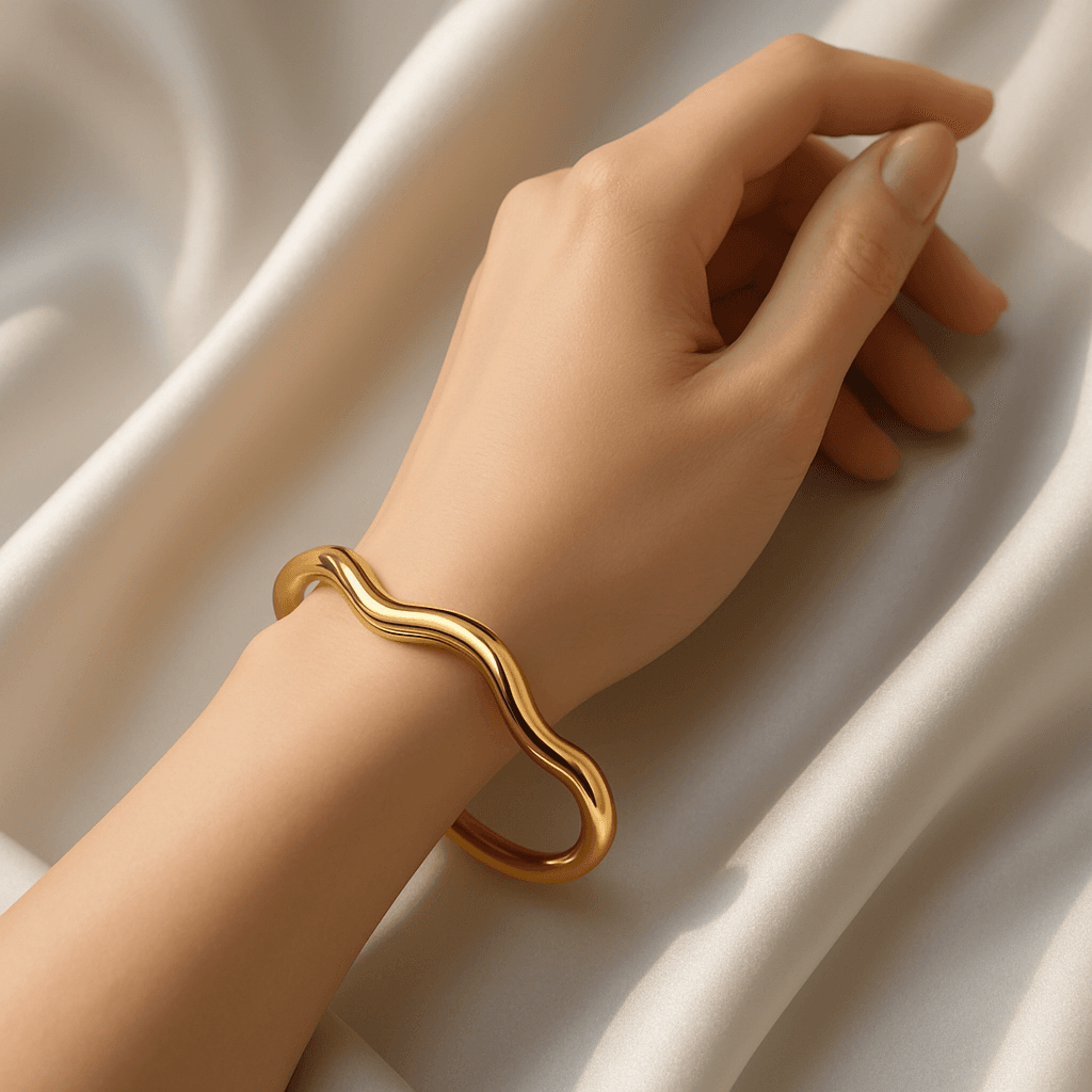 Twisted Gold Bracelets - Gold