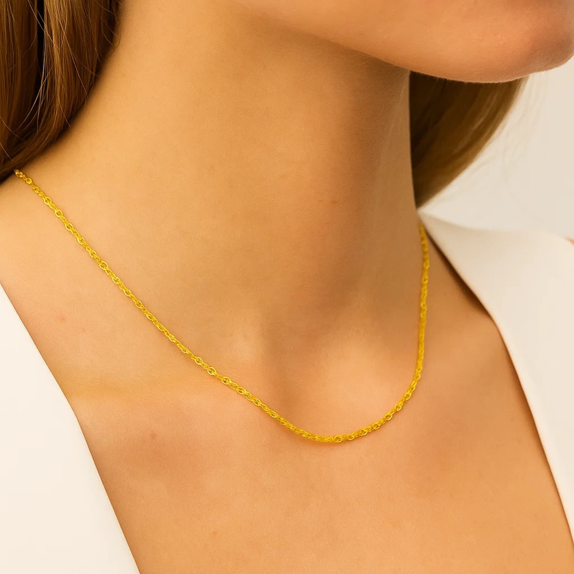 Twisted Singapore Chains - Gold