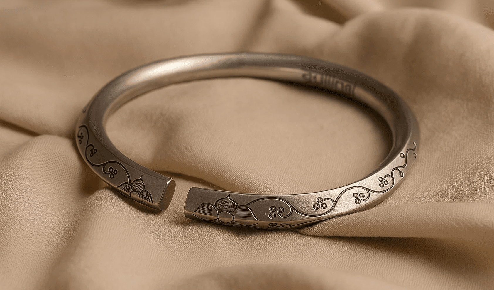 Silver Jewellery Kada