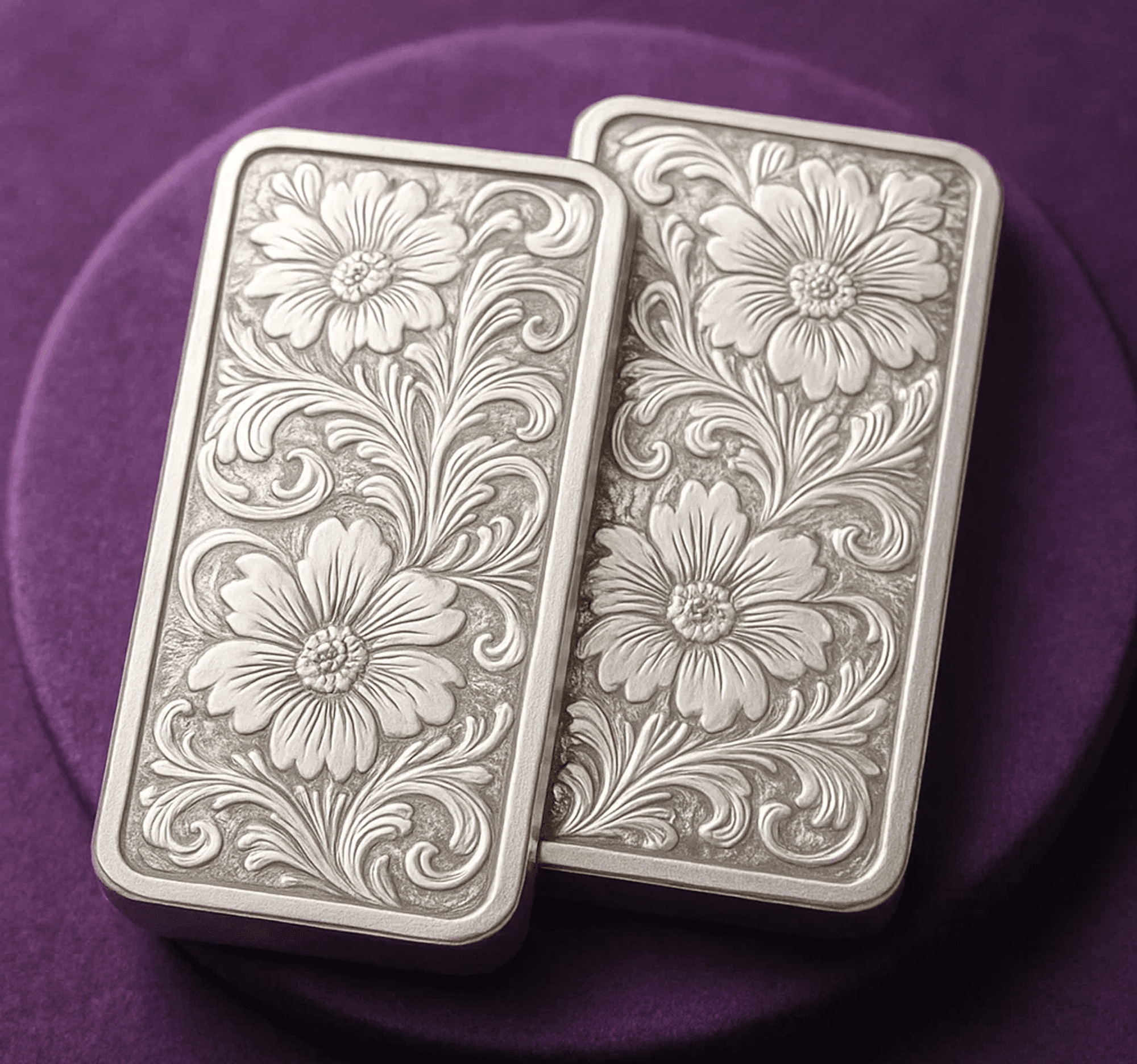 Custom Engraved Bar - Silver