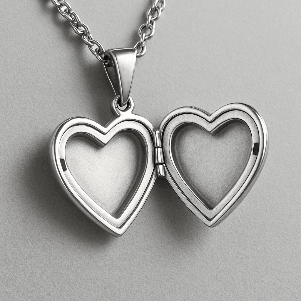 Keepsake Openable Pendant - Silver