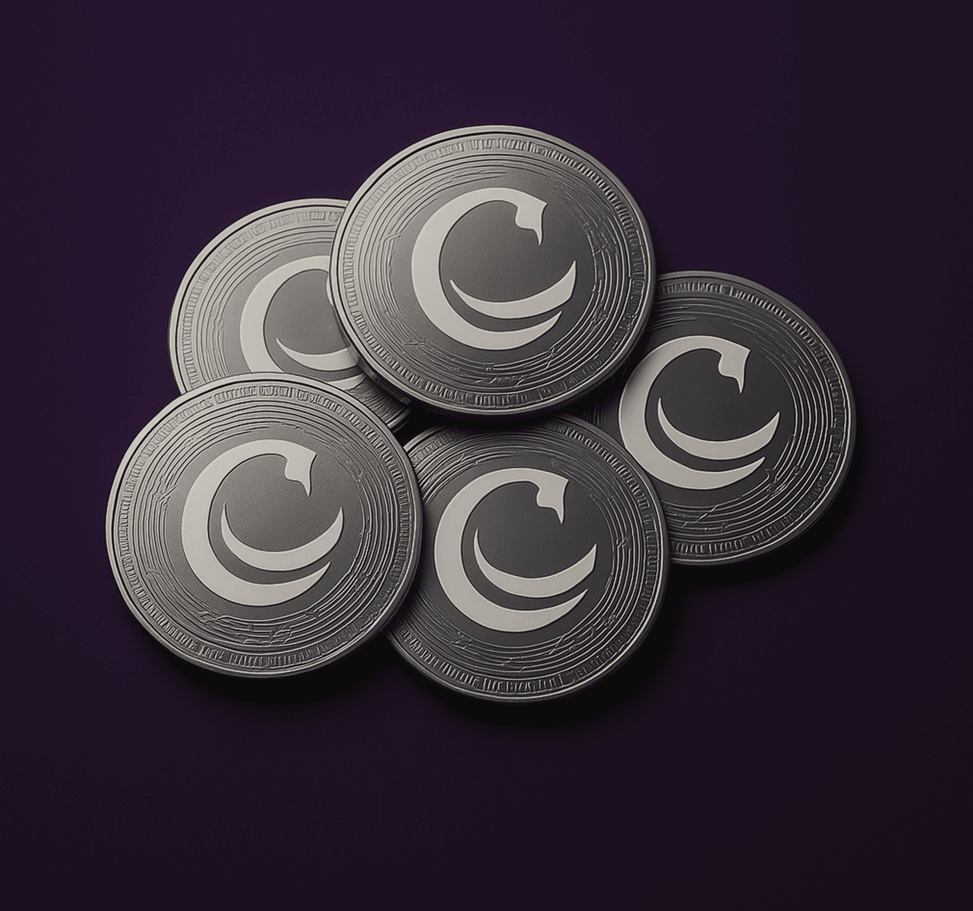 Logo-Stamped Coin - Silver