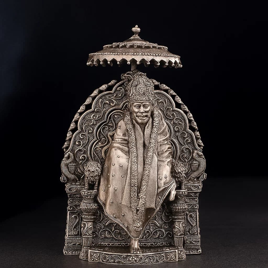 Sai Baba Peace - Silver