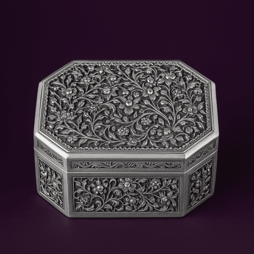 Traditional Tiffin Delight - Silver