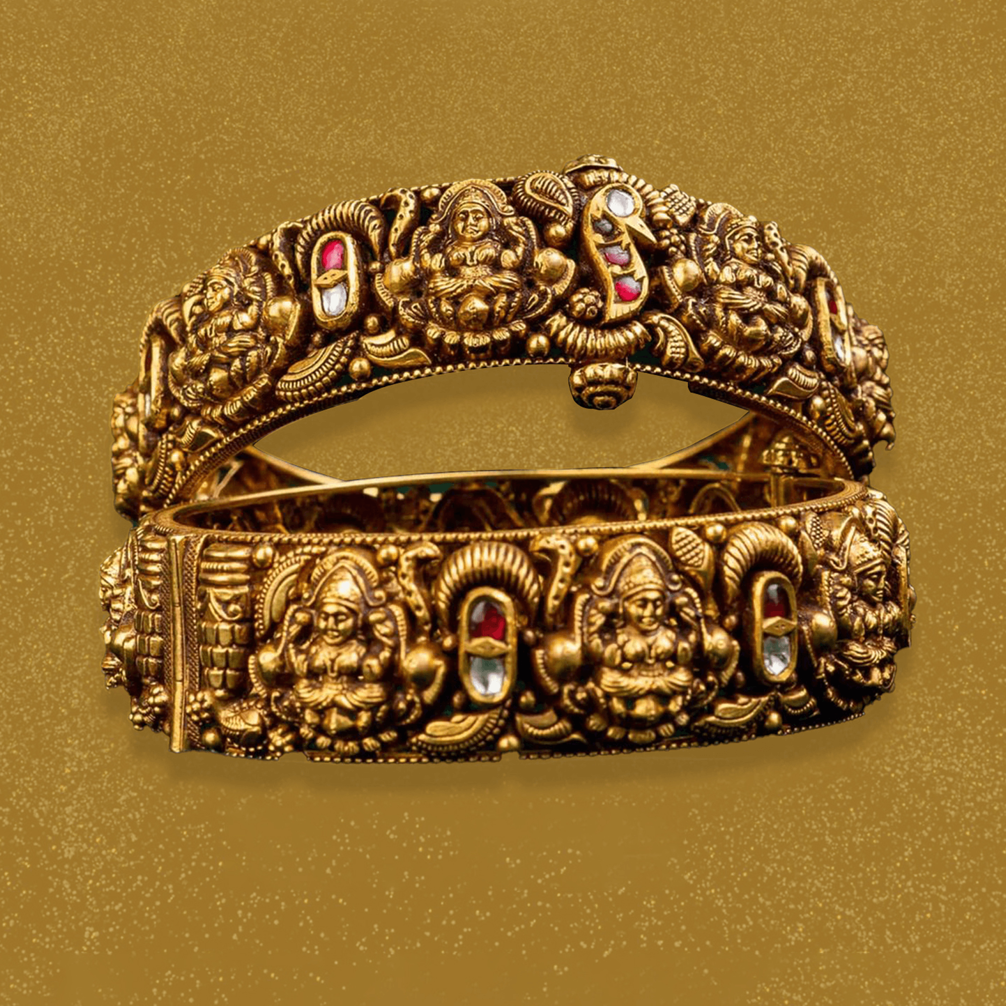 Goddess Bangles - TEMPLE JEWELLERY