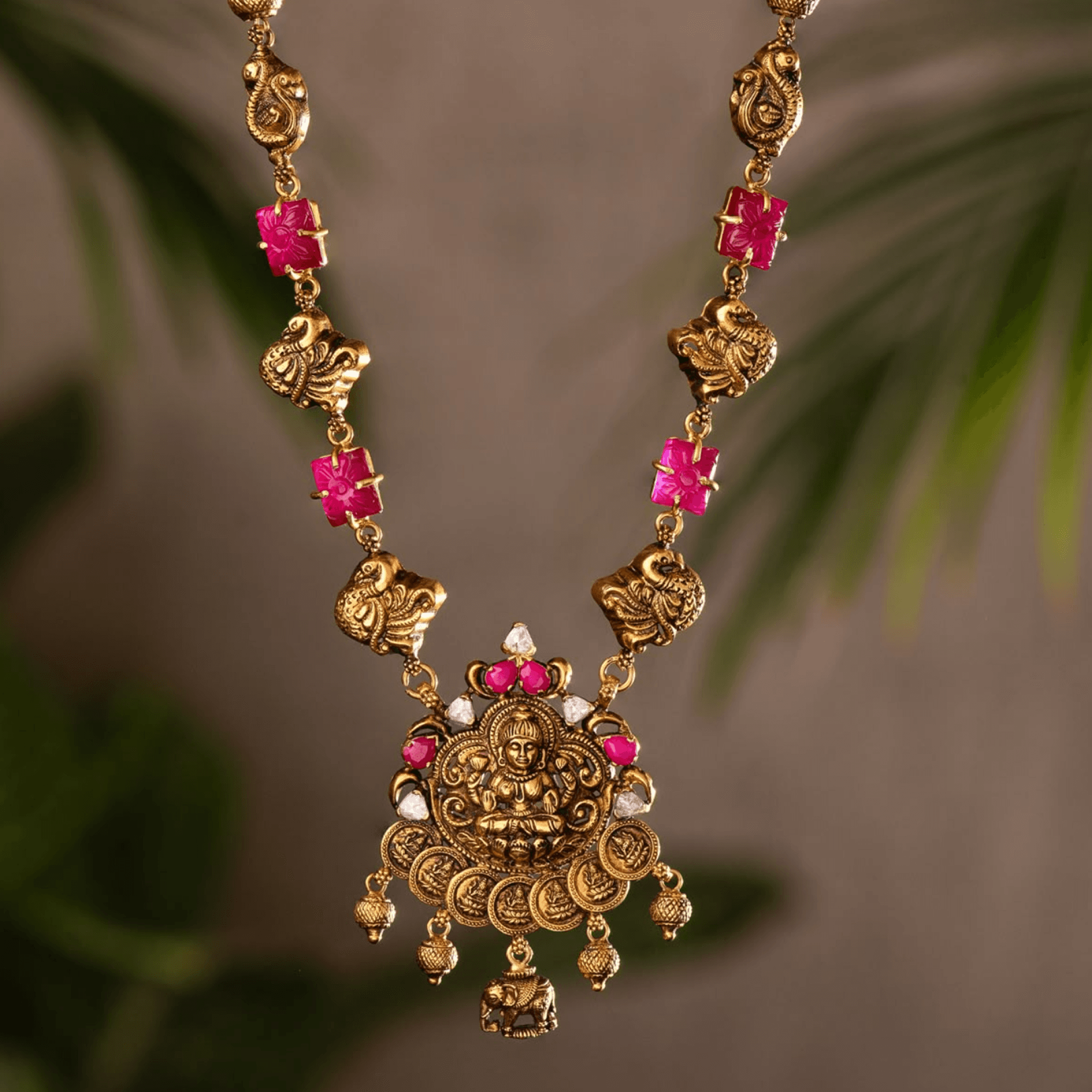 Lakshmi Haarams - TEMPLE JEWELLERY