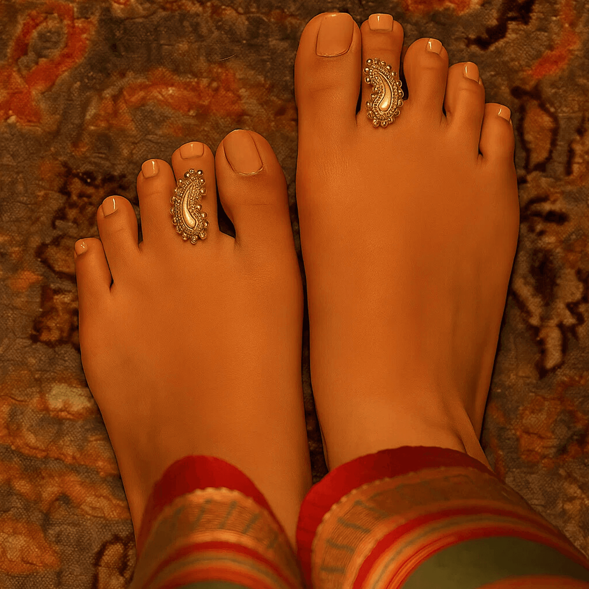 Sacred Toe Rings - Wedding Jewellery