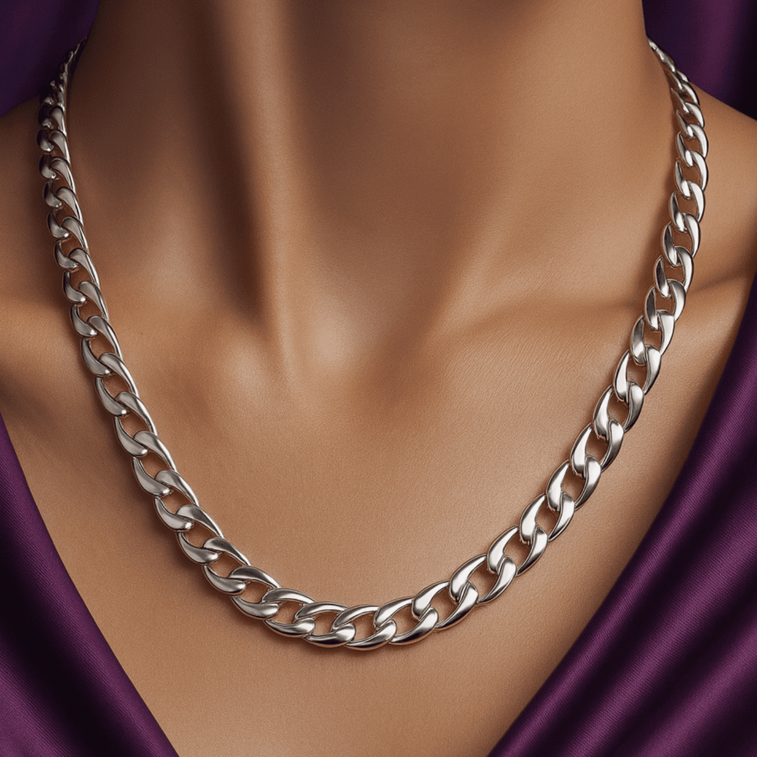 Bold Curb Chain - Silver