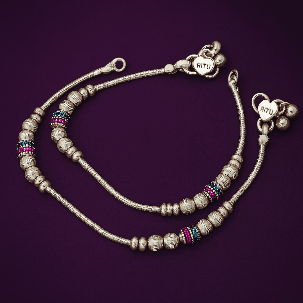 Timeless Classic Anklet - Silver